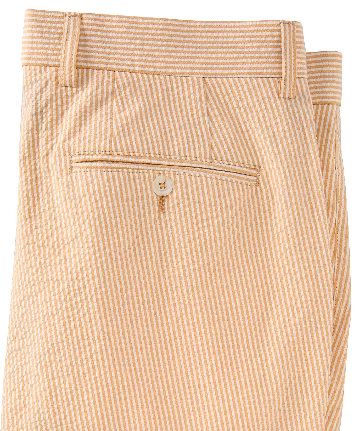 Seersucker Shorts in Choice of Colors (College Modern Fit - 8" Inseam) by Ballin