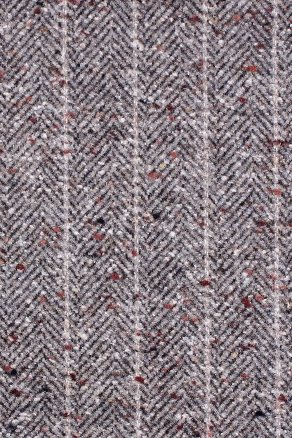 Herringbone Stripe 'Archive Line' Wool Blend Pub Cap in Light Brown by Wigens