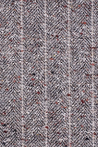 Herringbone Stripe 'Archive Line' Wool Blend Pub Cap in Light Brown by Wigens