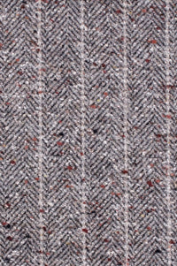 Herringbone Stripe 'Archive Line' Wool Blend Pub Cap in Light Brown by Wigens