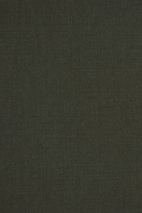 Super 110s Prunelle Wool Flat Front Trouser in Loden (Park Traditional Fit) by 6 East by Ballin