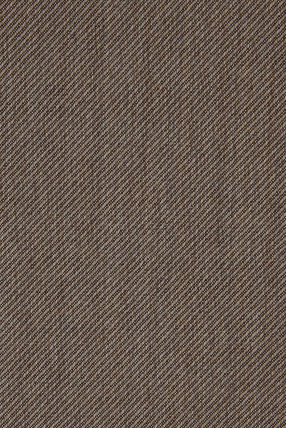 Super 110s Lightweight Heather Twill Comfort-EZE Wool Trouser in Taupe (Flat Front Models) by Ballin