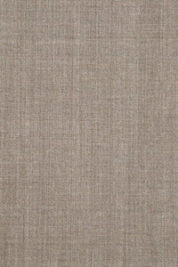 Super 110s Prunelle Wool Flat Front Trouser in Taupe Mix (Choice of Fits) by 6 East by Ballin