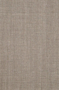 Super 110s Prunelle Wool Flat Front Trouser in Taupe Mix (Choice of Fits) by 6 East by Ballin