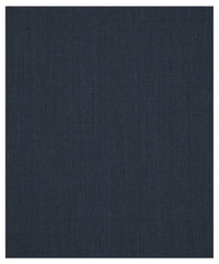 Performance Wool Blend Commuter Bi-Stretch Serge Comfort-EZE Trouser in Navy Mix (Flat Front Models) by Ballin