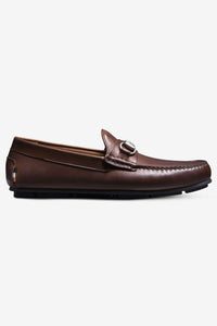 Sebastian Bit Driving Loafer in Mahogany Leather by Allen Edmonds