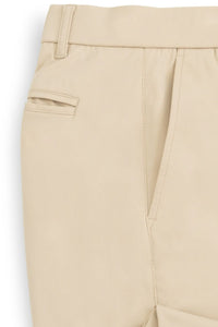 Sono Straight Fit Travel Pants in Khaki by Scott Barber