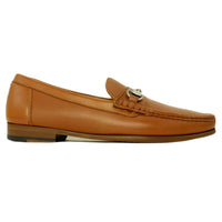 Snaffle Sheepskin Bit Loafer in Brandy by Alan Payne Footwear