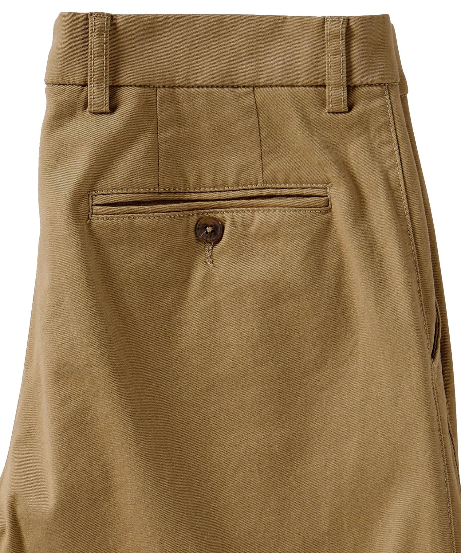 Pima Twill True Khaki in British Tan (Flat Front Models) by Ballin