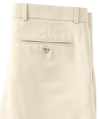 Comfort-EZE Commuter Bi-Stretch Gabardine Trouser in Ivory (Flat Front Models) by Ballin