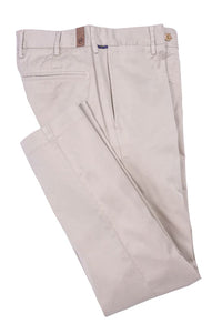 The Airman Lightweight Tapered Leg Khakis in Stone by Pennbilt