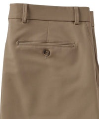 Comfort-EZE Commuter Bi-Stretch Gabardine Trouser in Khaki, Size 38 (Soho Modern Fit) by Ballin