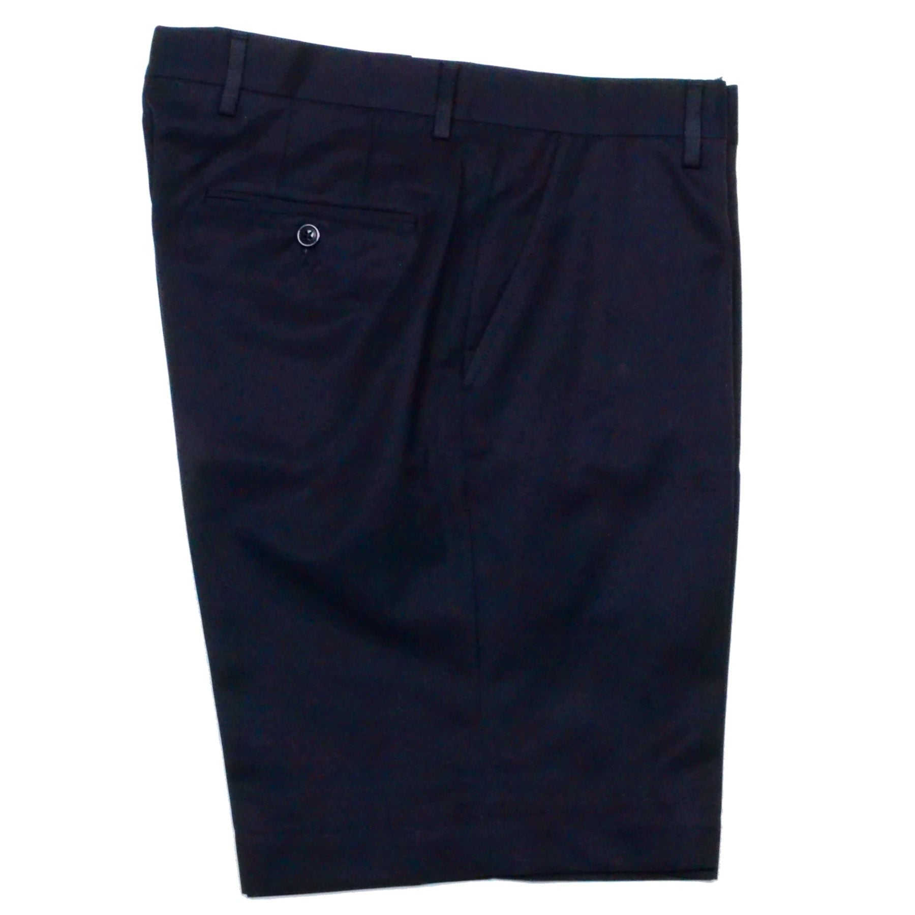 Microfiber Performance Golf Shorts in Navy (Hampton9 Plain Front) by Berle