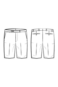 Comfort-EZE Performance Bi-Stretch Gabardine Shorts in Choice of Seasonal Colors (Drummond Traditional Fit) by Ballin