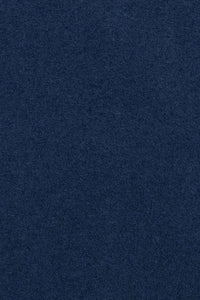 Fine Gauge Bouclé Knit Polo in Navy by Scott Barber