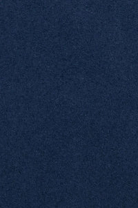 Fine Gauge Bouclé Knit Polo in Navy by Scott Barber