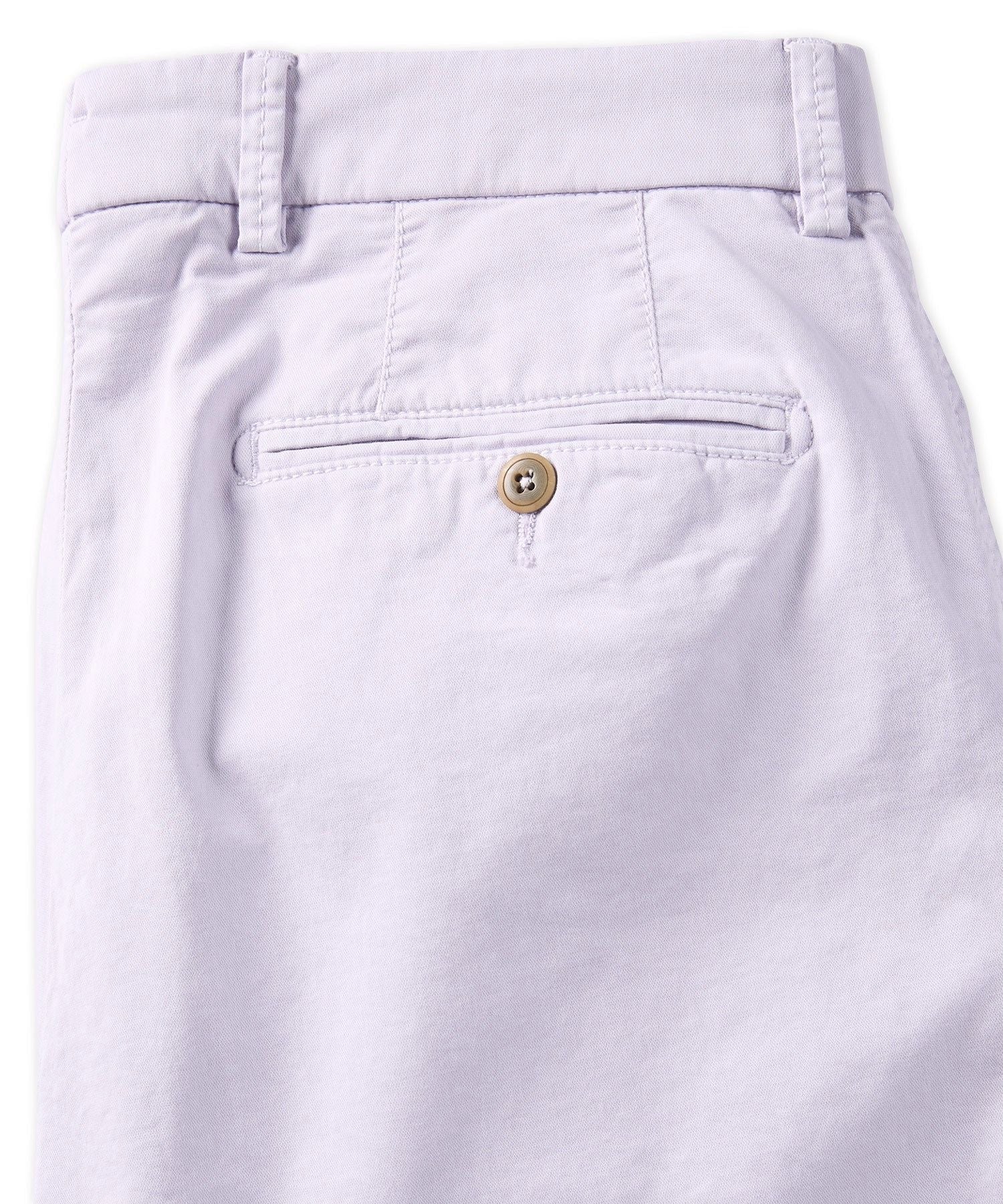 Broken Twill Stretch Cotton Shorts in Thistle (Drummond Traditional Fit) by Ballin