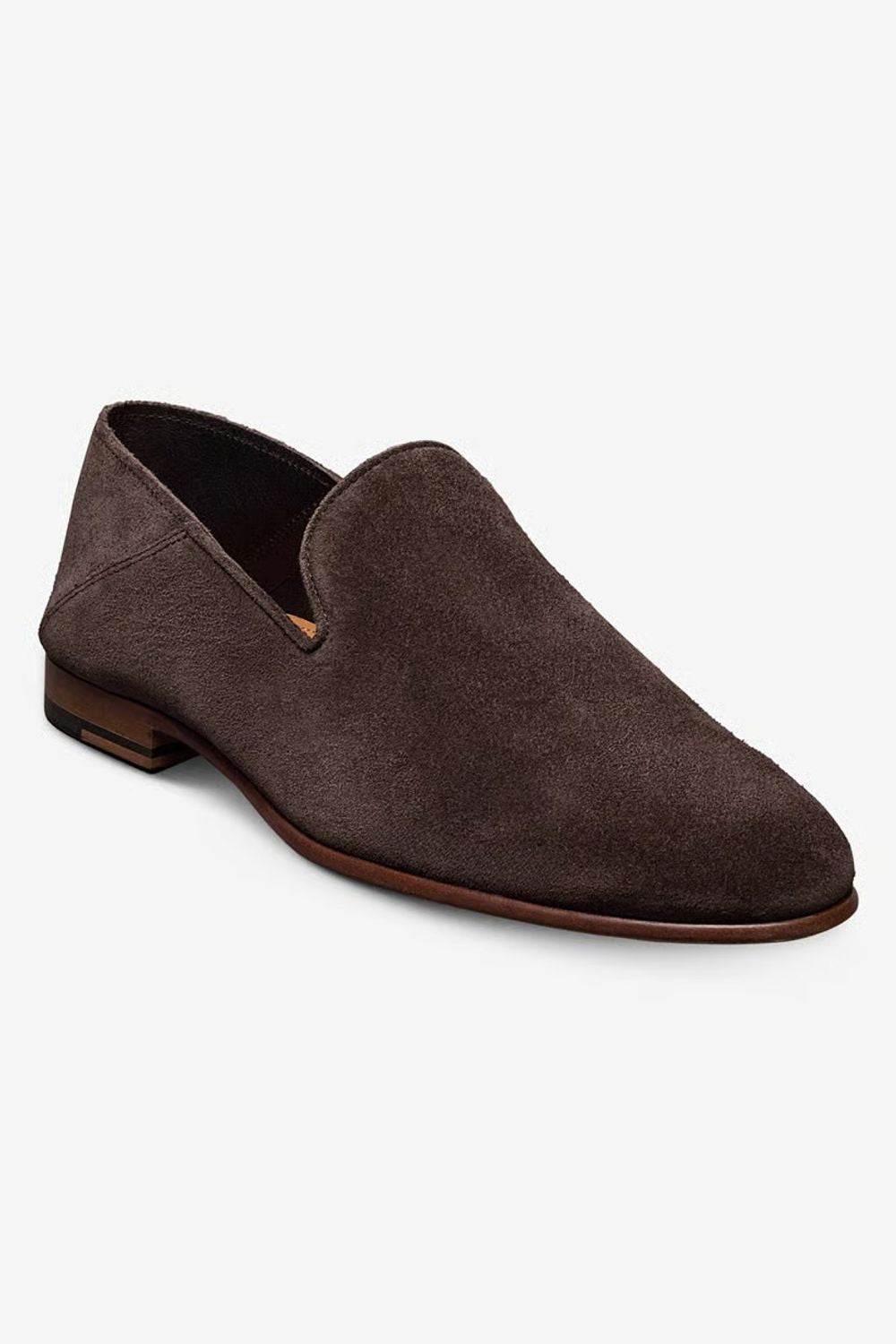 Portofino Slip-on Loafer in Bitter Chocolate Suede by Allen Edmonds