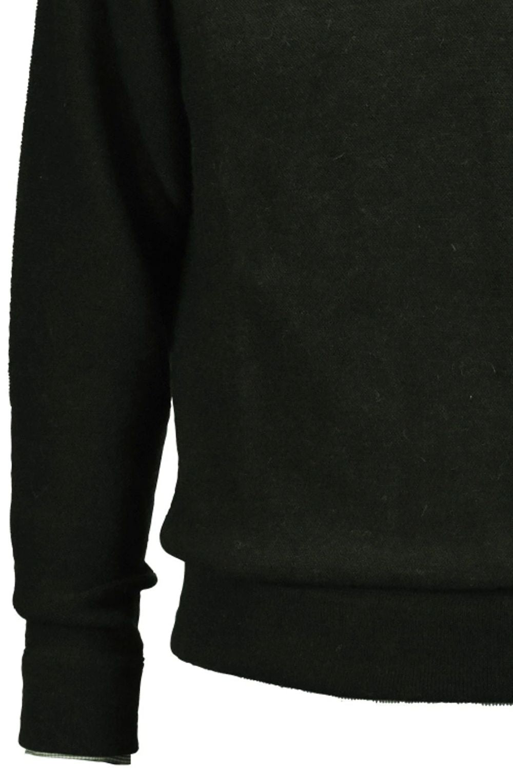 Royal Alpaca Sweatshirt-Style Crew Neck Sweater in Hunter Green Heather by Peru Unlimited