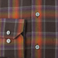 Lightweight Flannel Sport Shirt in Harvest Multi by Scott Barber