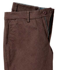 Perma Color Pima Twill Khaki Pants in True Khaki (Mansfield Relaxed Fit) by Ballin