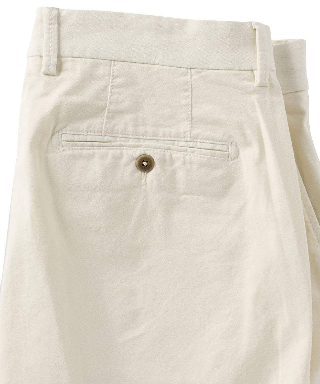 Broken Twill Stretch Cotton Shorts in Almond (College Modern Fit - 8" Inseam) by Ballin