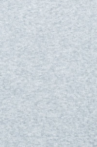 Fine Gauge Bouclé Knit Polo in Silver by Scott Barber