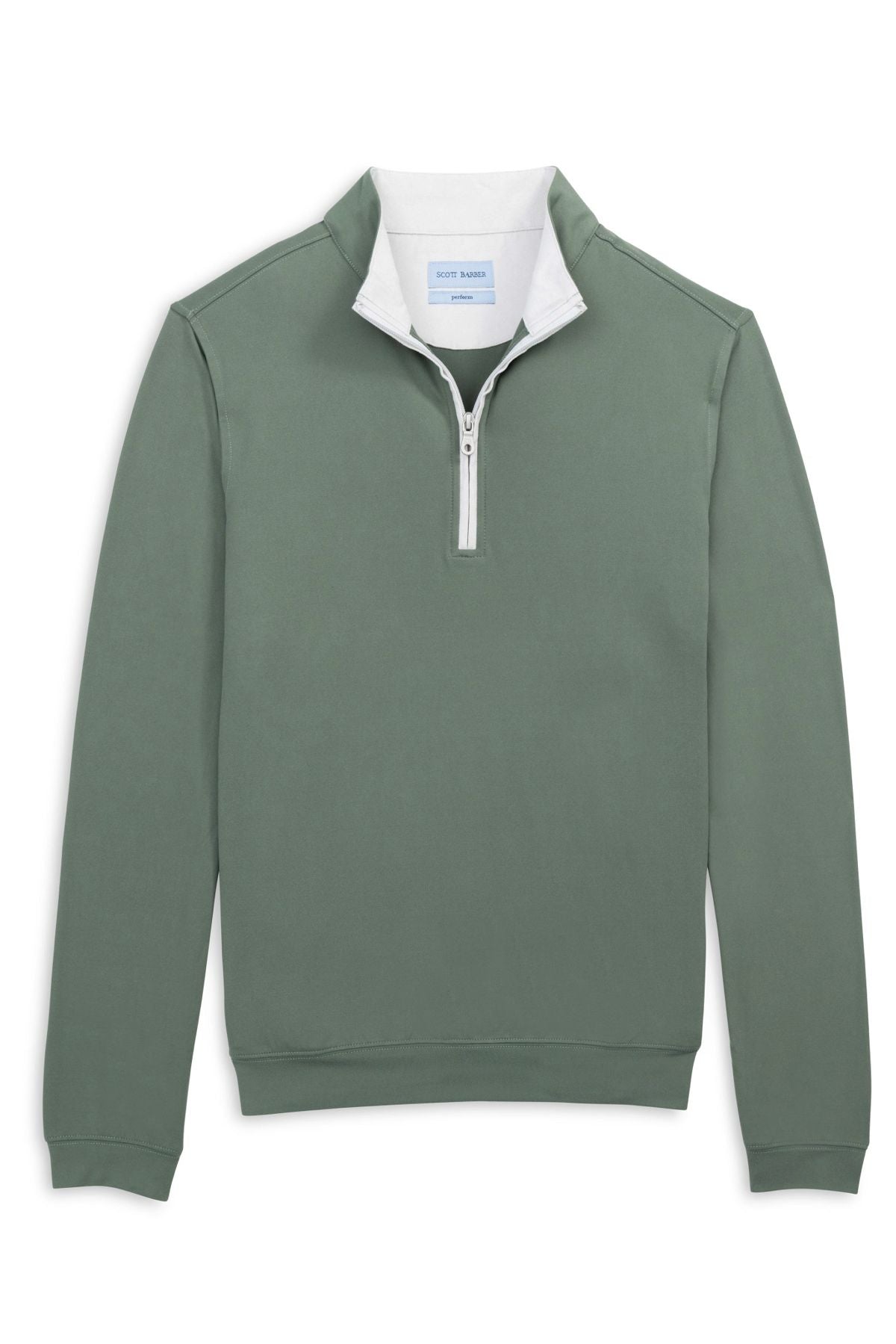 Performance Quarter-Zip Pullover in Agave by Scott Barber