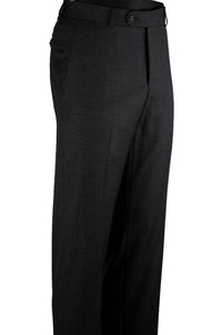 Super 110s 'Thick & Thin' Tonal Neat Wool Trouser in Choice of Colors (Soho Modern Fit) by Ballin