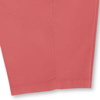 Microsanded Stretch Twill Shorts in Nantucket Red by Scott Barber