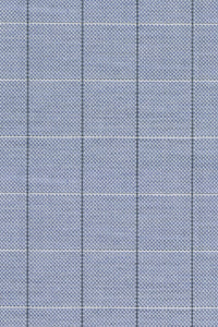 Mélange Dobby Windowpane Plaid Cotton Sport Shirt in Blue by Scott Barber