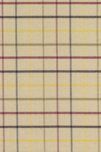 Tan, Hunter, and Burgundy Tattersall Cotton and Cashmere Blend '1894 Authentics' Button-Down Shirt by Viyella