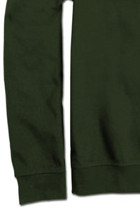 Pima Cotton Zip-Mock Sweatshirt in Duffel by Scott Barber