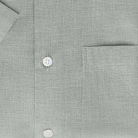 Short Sleeve Heathered Chambray Sport Shirt in Sage by Scott Barber