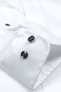 Michelin White Cavalier Twill 'Signature Series' 100s 2-Ply Cotton Dress Shirt by Cooper & Stewart