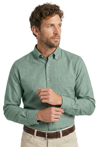 The Chambray Shirt in Agave by Scott Barber