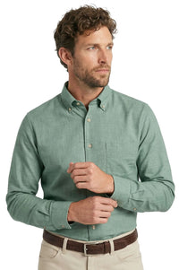 The Chambray Shirt in Agave by Scott Barber