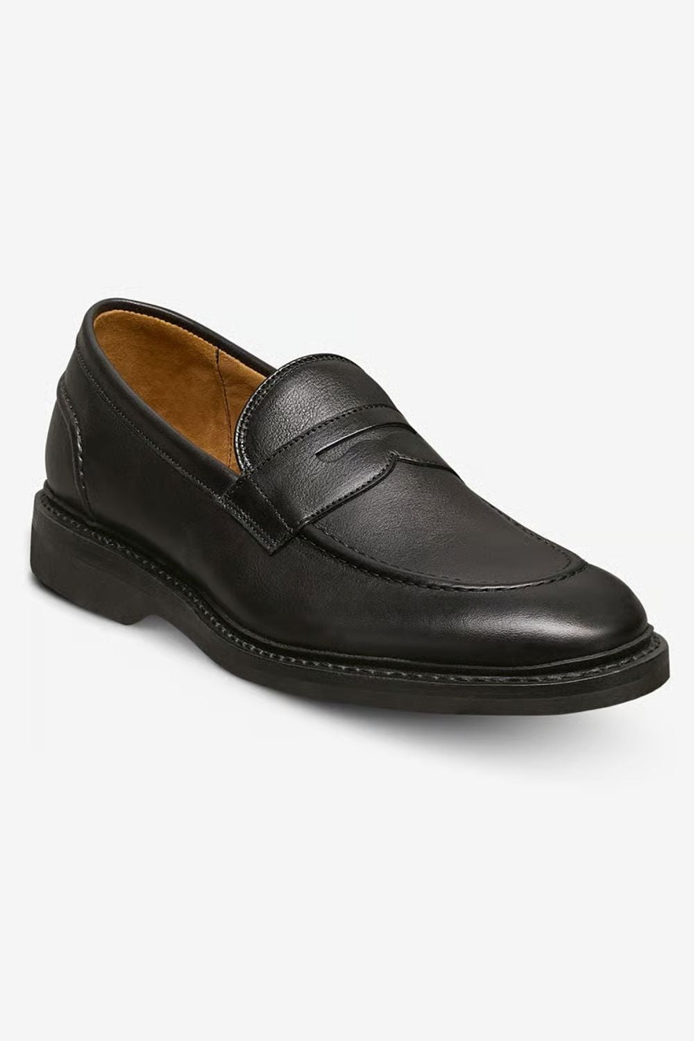Randolph Verse Penny Loafer in Black Leather by Allen Edmonds