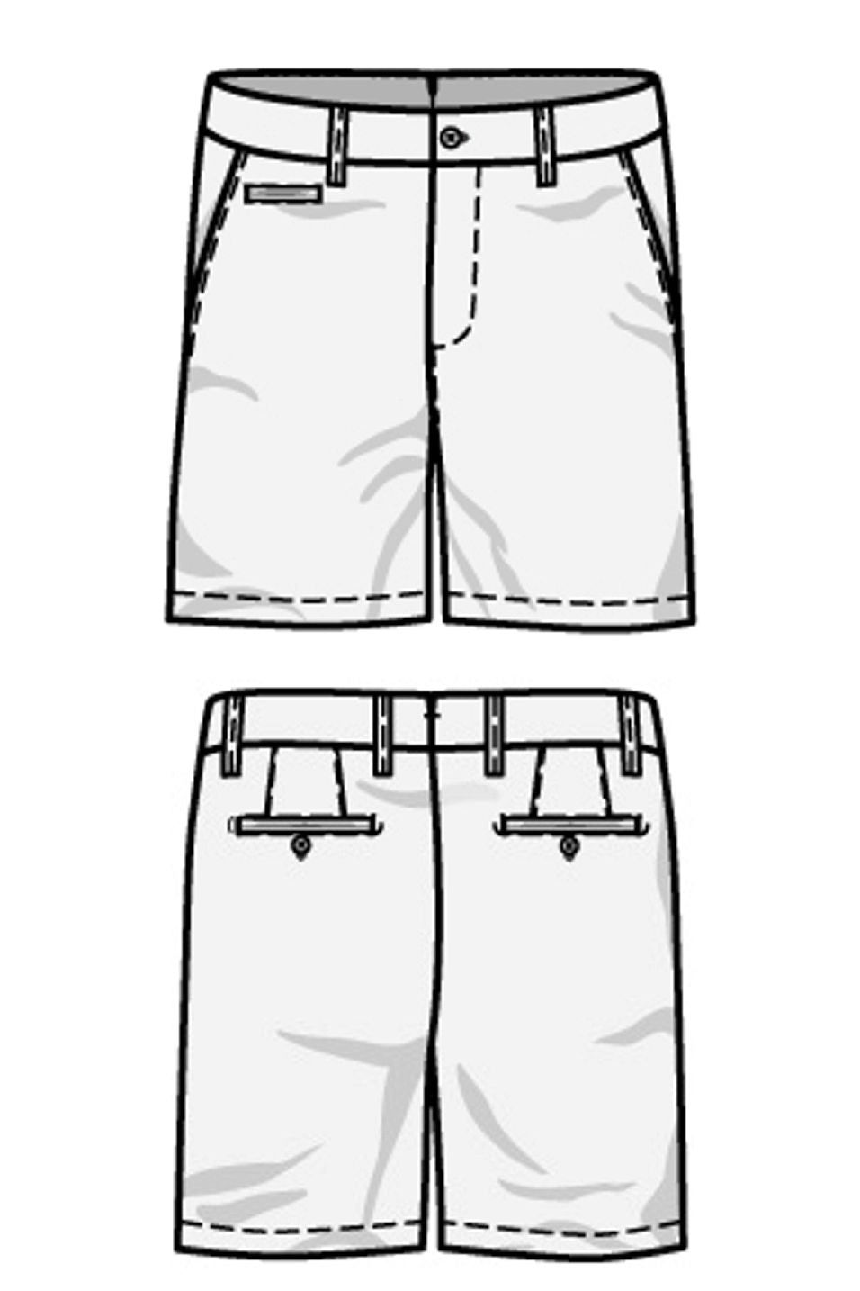 2-Tone Neat Mesh Print Lightweight Superfine Twill Shorts in Choice of Colors (College Modern Fit - 8" Inseam) by Ballin