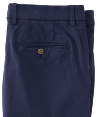 Broken Twill Stretch Cotton Shorts in Ocean Blue (College Modern Fit - 8" Inseam) by Ballin