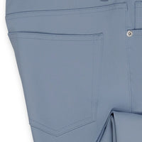 Straight Fit Performance Stretch 5 Pocket Pant in Blue by Scott Barber