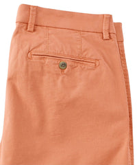 Broken Twill Stretch Cotton Shorts in Sunset (Drummond Traditional Fit) by Ballin