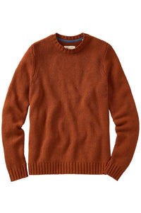 Merino Wool and Cotton Sweater in Auburn (Size Medium) by Borgo28