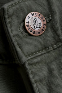 Ultra Flex 'Maverick' Premium 5-Pocket Pant in Olive by McKenzie Tribe