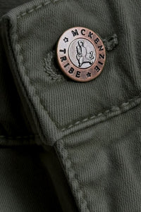 Ultra Flex 'Maverick' Premium 5-Pocket Pant in Olive by McKenzie Tribe