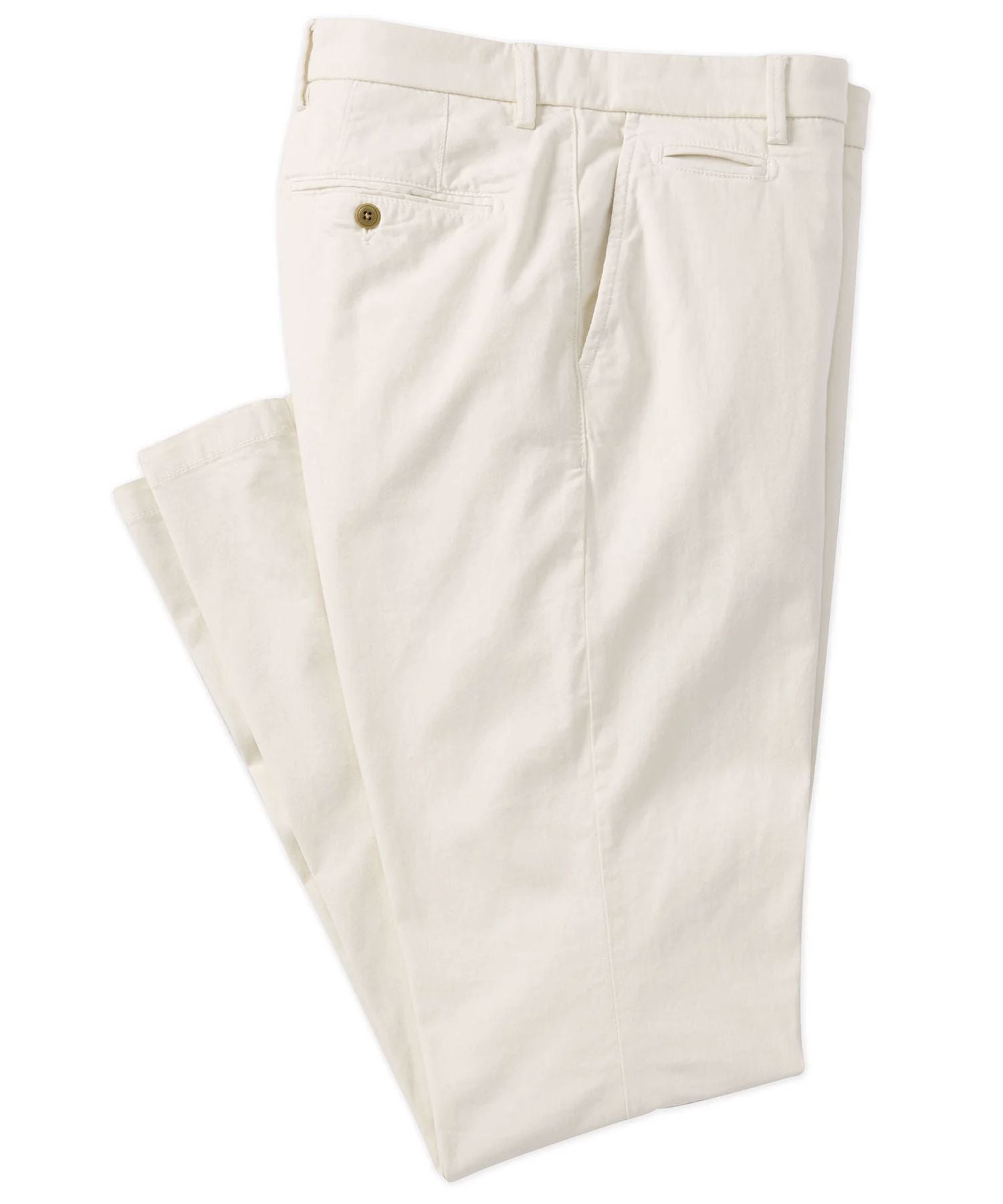 Broken Twill Stretch Cotton Chino in Choice of Colors (Atwater Modern Fit) by Ballin