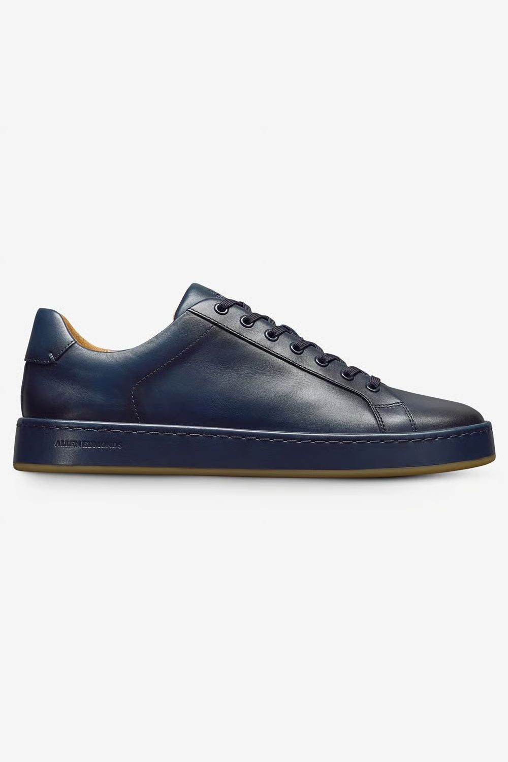 Barnes Lace-Up Sneaker in Navy Leather by Allen Edmonds