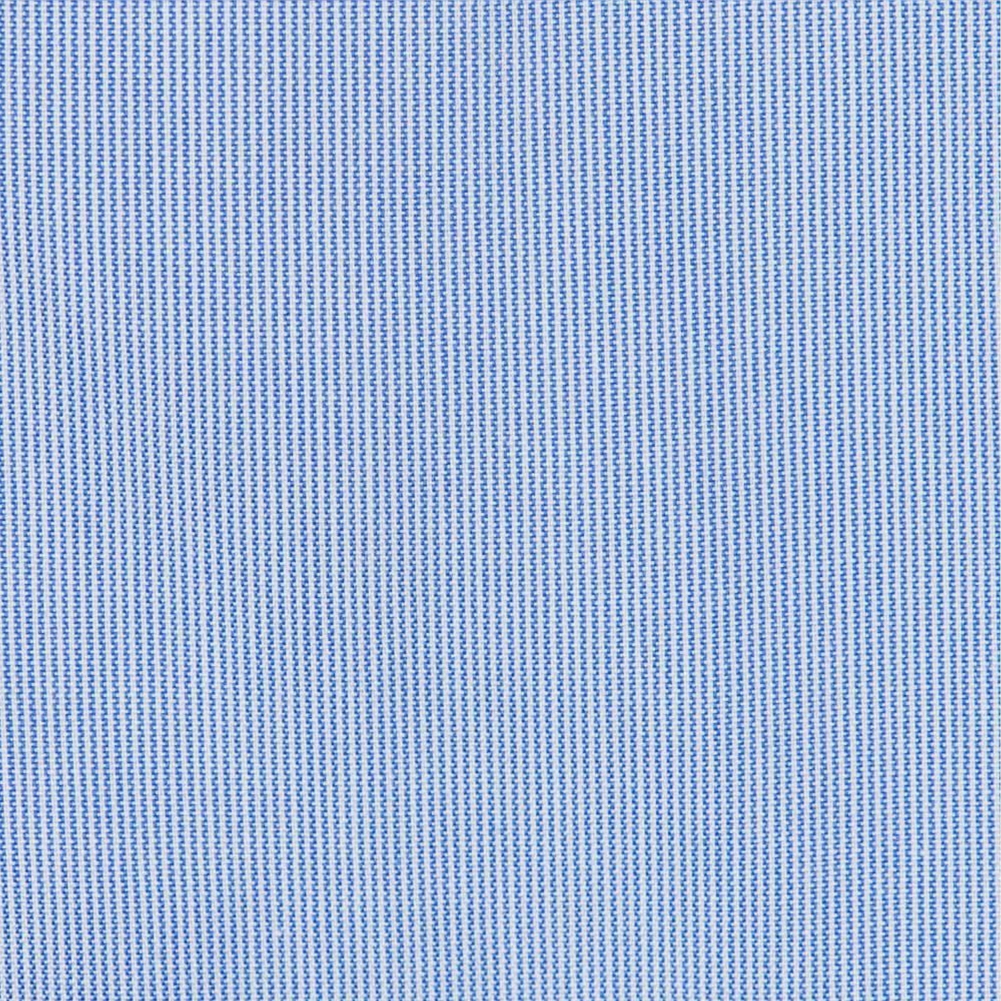 The Princeton - Wrinkle-Free Fine Line Stripe Cotton Dress Shirt in Blue (Size 16 - 34/35) by Cooper & Stewart