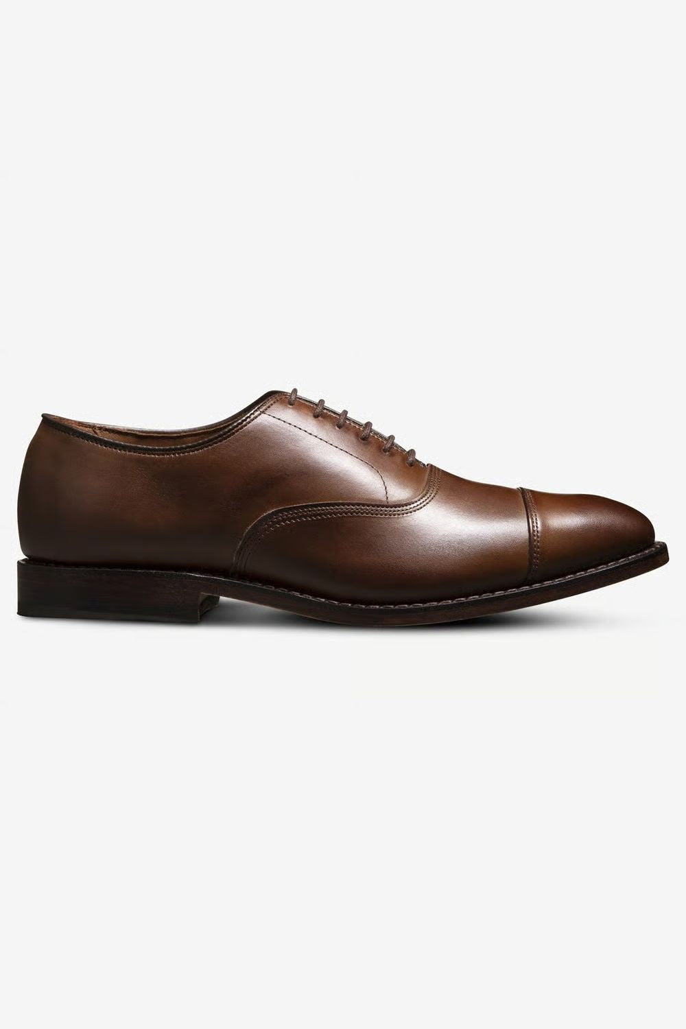 Park Avenue Cap-Toe Oxford Dress Shoe in Coffee Brown Leather by Allen Edmonds