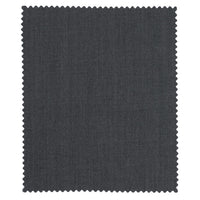 BIG FIT Super 120s Wool Gabardine Comfort-EZE Trouser in Medium Grey (Plain Front Model) by Ballin
